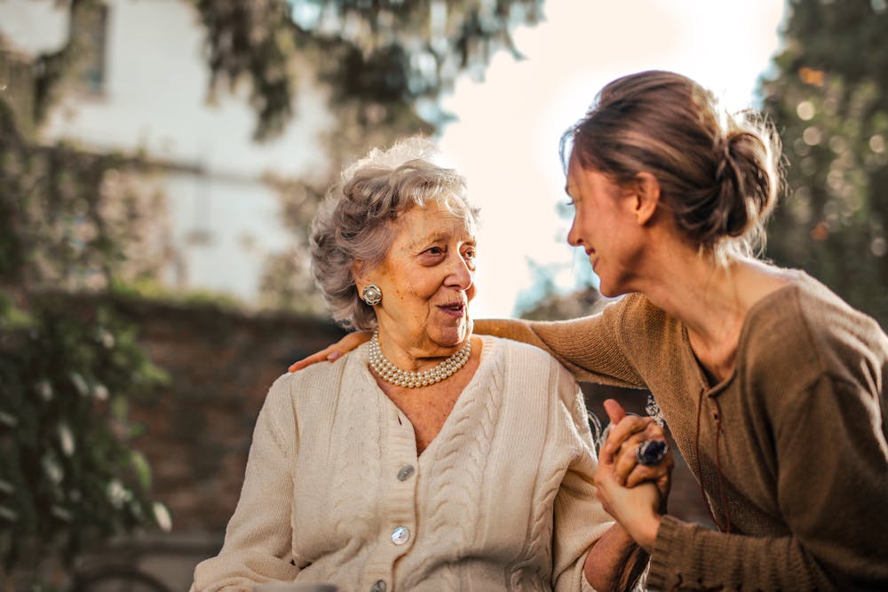 taking care of the elderly